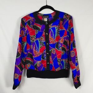 Vintage 80's Notation Blouse